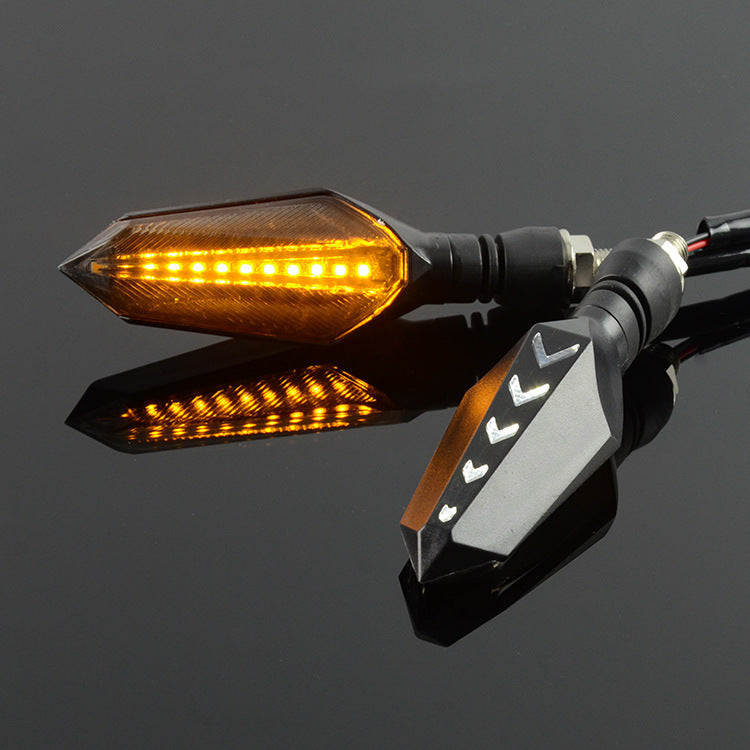 Luz LED indicadora de dirección y luz diurna para motocicletas