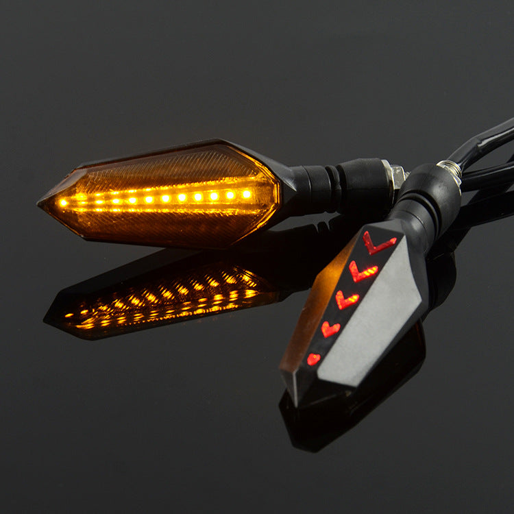 Luz LED indicadora de dirección y luz diurna para motocicletas
