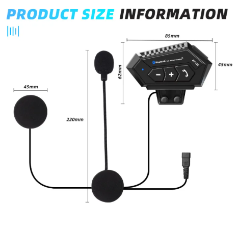 Intercomunicador Bluetooth para Moto