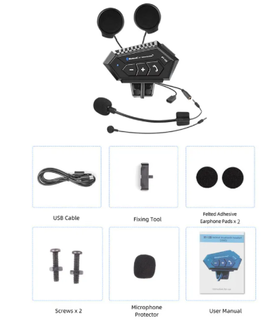 Intercomunicador Bluetooth para Moto