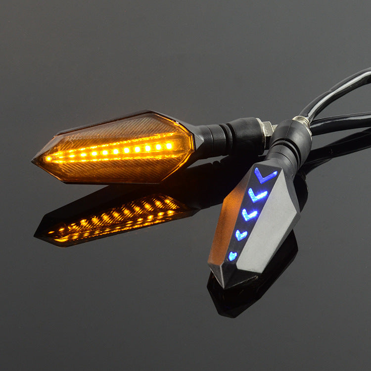 Luz LED indicadora de dirección y luz diurna para motocicletas