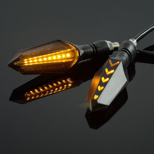 Luz LED indicadora de dirección y luz diurna para motocicletas